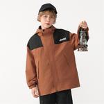 Школьная куртка Jeep, оранжевая (трехслойное утепленное пальто) - фото 8