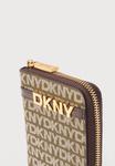 Кошелек DKNY AVRIL ZIP AROUND WALLET, Chino/Chocolate/Brown - фото 4