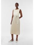 Платье 8007_светло-бежевое comma - фото 2