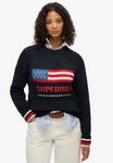 Джемпер Superdry & Co Jumper, Eclipse Navy/Blue - фото