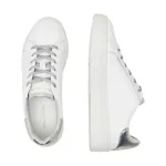 Кроссовки с добавлением кожи Baldinini, белый - фото 3