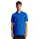 Поло Lyle & Scott Plain, синий - фото 2