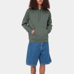 Carhartt WIP Свитшот мужской серо-зеленый - фото 5