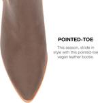 Ботинки Journee Women's Comfort Foam Sadiya Booties Journee Collection, Brown - фото 2