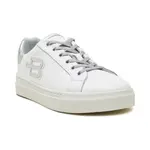 Кроссовки с добавлением кожи Baldinini, белый - фото