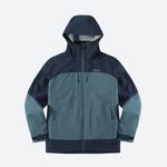 Мужская треккинговая куртка-трансформер с утеплением из гусиного пуха Quechua MH900 синяя - фото 9