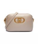 Сумка женская Liu Jo кросс-боди с логотипом, бежевый - фото