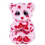 Плюшевая кукла Pocket Bean Lover Bear Kisses Ty - фото