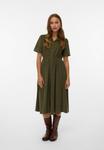 Платье Vero Moda Shirt dress, Olive Night/Olive - фото 2