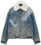 Куртка Loewe Jacket 'Mid Blue Denim', синий - фото