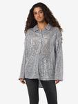 Noisy may Блузка серого цвета - фото