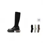 Сапоги Sugar Drop до колена женские черный Daphne Lab - фото