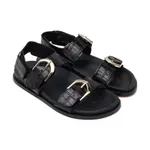 Кожаные сандалии Alohas, черный - фото 2