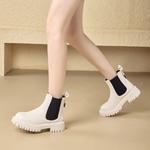 Ботинки Martin Boot женские Kekafu, бежевый - фото 19