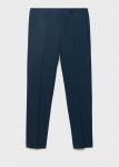 Узкие брюки MANGO MAN Paris, marine blue - фото 3