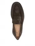 Замшевые пенни-лоферы TOD'S, коричневый - фото 4
