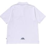 Базовый поло Bape A BATHING APE, белый - фото 7