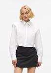 Блуза KARL LAGERFELD Button-down blouse, White - фото