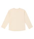 Топ из хлопкового джерси с принтом Jellymallow, серый - фото 4