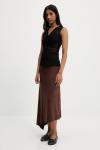 Юбка Answear.Lab, коричневый - фото 2
