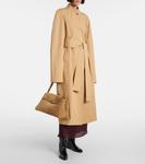 Пальто из хлопкового габардина Lagden Khaite, Wheat - фото 2