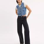 COACH Женский синий жилет, Blue - фото 3