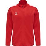 Взрослые, взрослые hmlcore xk poly zip sweat Hummel, красный - фото