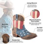 Ботинки ROPER womens Flotus, Brown - фото 7