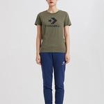 Футболка classic logo printing short sleeve grass green Converse, зеленый - фото 3