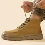 Мужские ботинки Cahhrrn X Martin Boot Men Beige Dilikan - фото 24