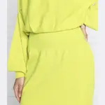 Платье с добавлением шерсти Silvian Heach, зеленый - фото 4