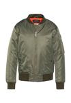 Куртка-бомбер Schott, зеленый - фото