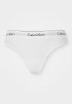 Трусы Calvin Klein Underwear THONG ICON COTTON MODAL, White - фото 5