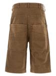 Джинсовые шорты-бермуды ENTIRE STUDIOS, коричневый - фото 2