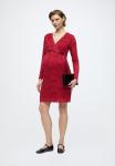 Платье MAMALICIOUS MLMIVANA TESS DRESS, Karanda Red/Dark Red - фото 2