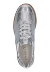 Кожаные кроссовки Caprice, серебряный - фото 3