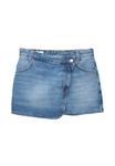 Юбка PULL&BEAR Wrap skirt, Blue Denim - фото 6
