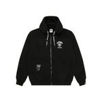Aape Куртка с капюшоном и нашивкой логотипа, BKX/Black - фото