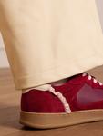 Кроссовки MANFIELD, Wine Red/Dark Red - фото 8