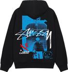 Худи Stussy David Carson Vespa 'Black', черный - фото 2