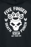 Кардиган Five Finger Death Punch Got your six, черный - фото 4