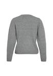 Джемпер VILA Jumper, Medium Grey Melange/Dark Grey - фото 6
