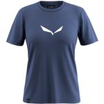 Рубашка сплошная дри-рел Salewa, цвет dark denim - фото