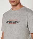 Футболка мужская Guess Jeans Regular Fit, серый - фото 4