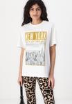 Футболка Vero Moda VMCITY CATY, Snow White/Off-White - фото 4