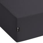 Простыня на резинке Beliani, 140x200 см, черный - фото 2