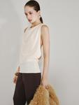 Блуза MANGO XJULIETE, кремовый - фото 4