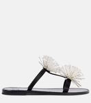 Бисерные сандалии Pucci, черный - фото 4