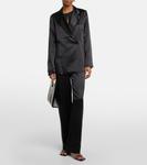 Жакет joubert из шелкового атласа Joseph, черный - фото 2