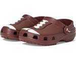 Сабо Crocs Kids Classic Clogs with Patterns and Graphics, цвет Football - фото